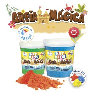AREIA MÁGICA 550G CORES ACRILEX