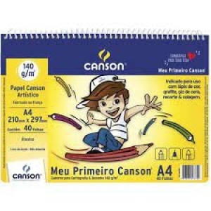 CADERNO DE DESENHO CANSON ESPIRAL 140G CANSON