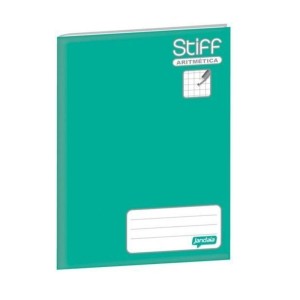 CADERNO ARITMÉTICA LISO 96FLS BROCHURÃO CAPA DURA JANDAIA