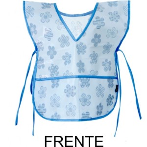 AVENTAL ESCOLAR DECORADO GRANDE ESTAMPAS SORTIDAS GOODIE